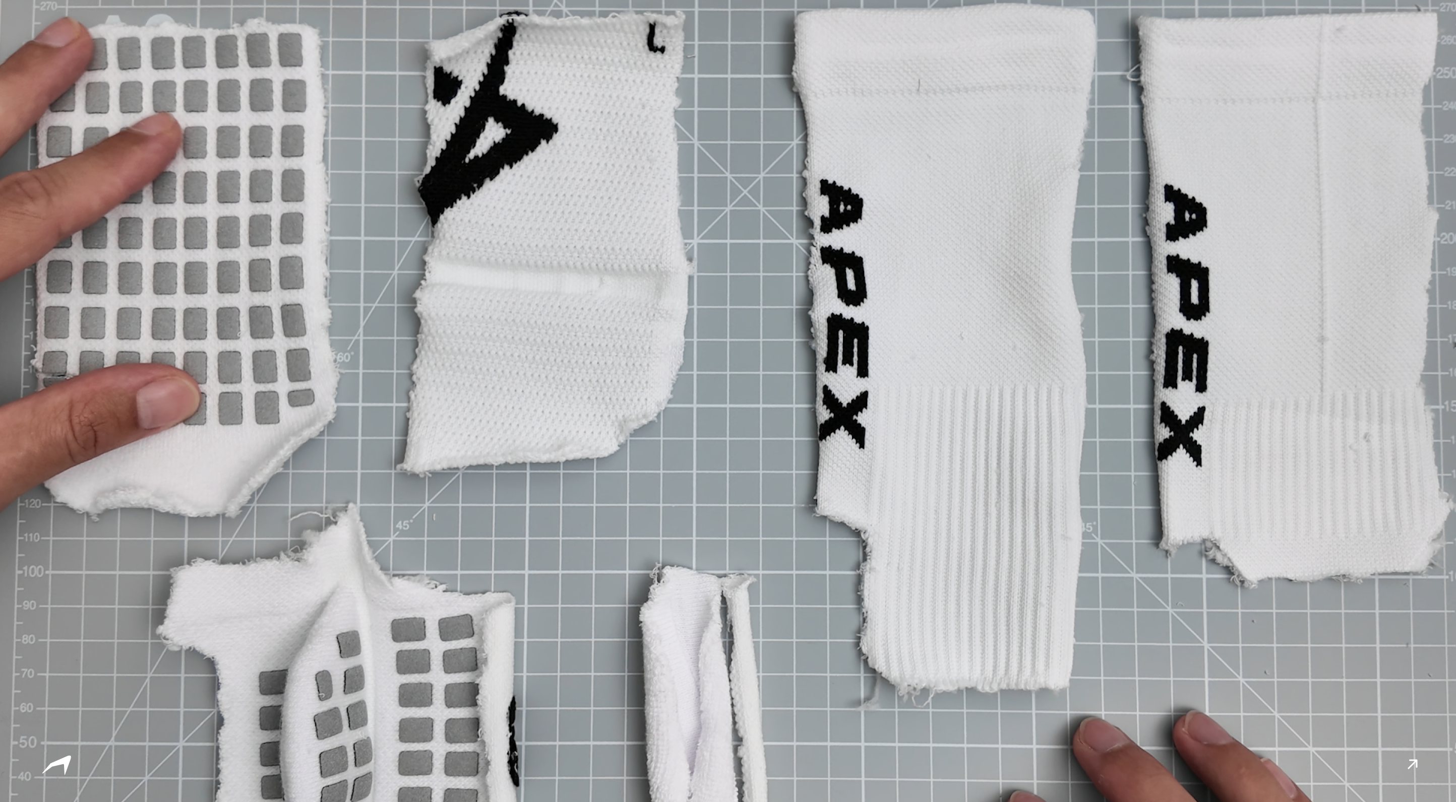 I Cut Open 37 Grip Socks