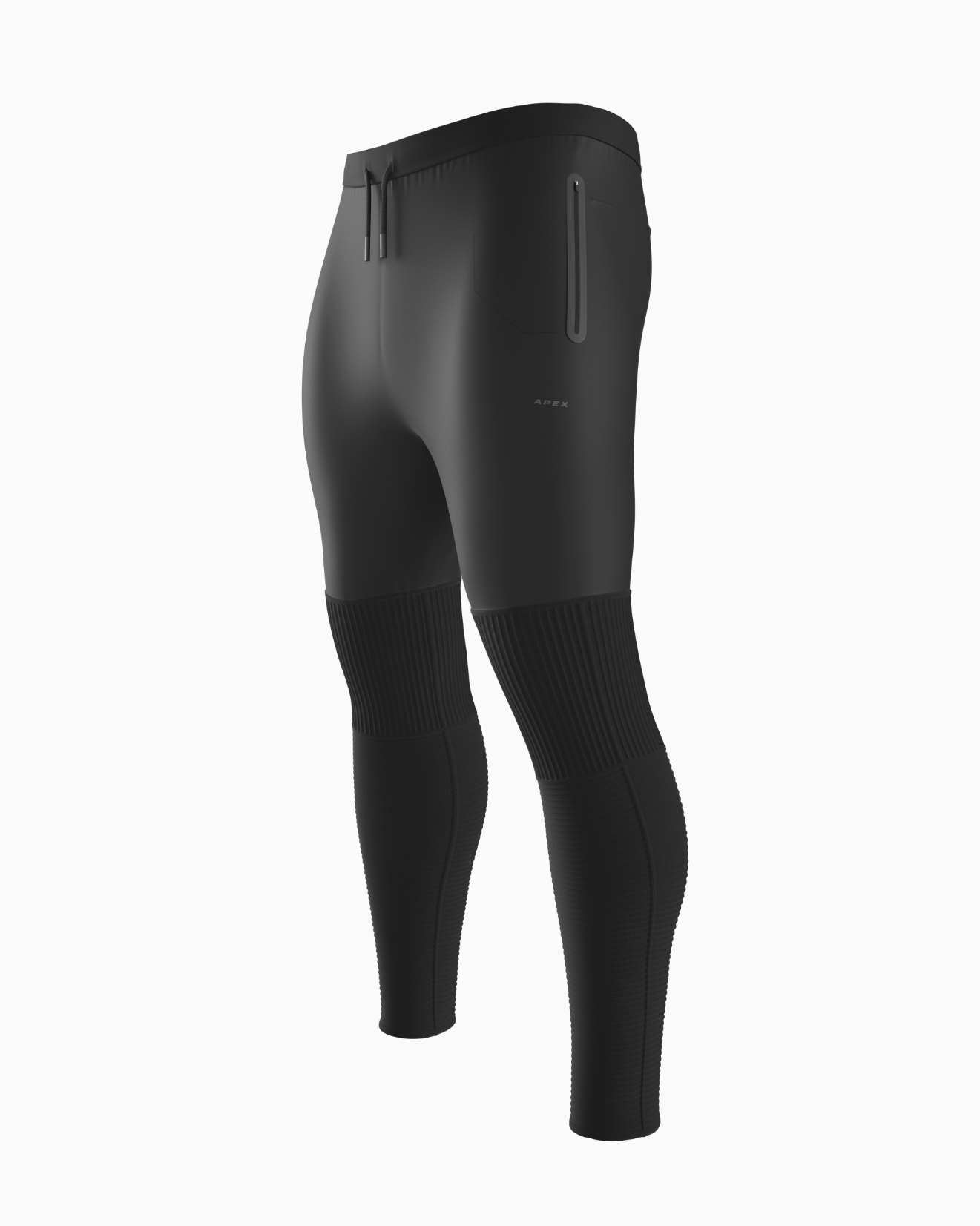 Nike Running - Tech Pack Ribbed Stretch-Jersey Tights - Black Nike Running